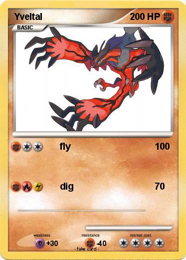 Pokemon Yveltal