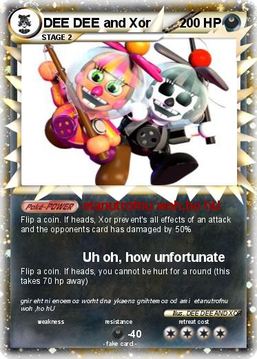 Pokemon DEE DEE and Xor