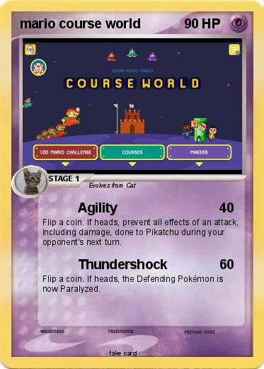 Pokemon mario course world