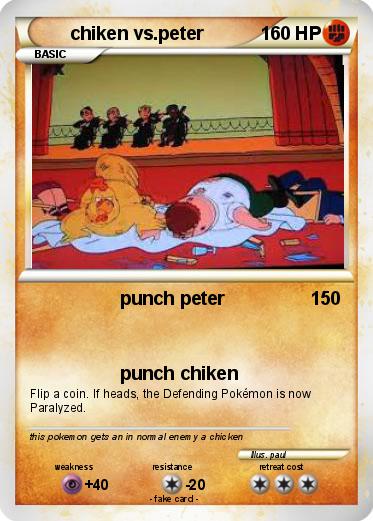 Pokemon chiken vs.peter