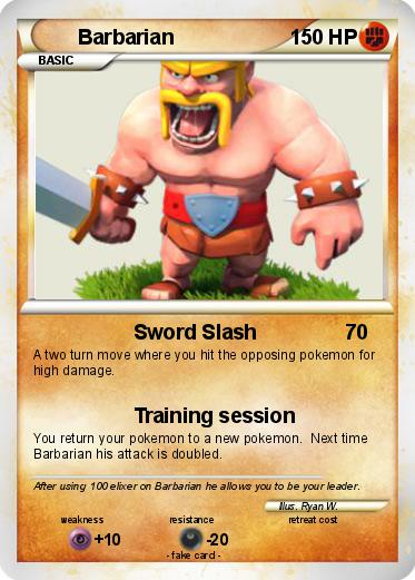 Pokemon Barbarian