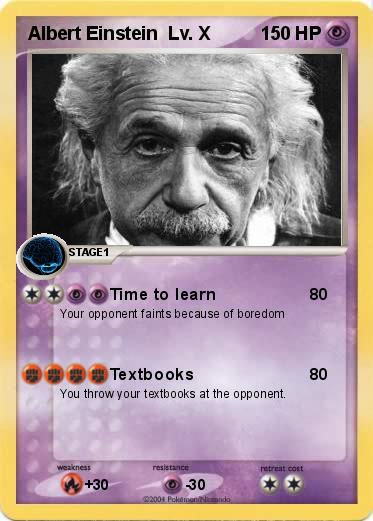 Pokemon Albert Einstein  Lv. X