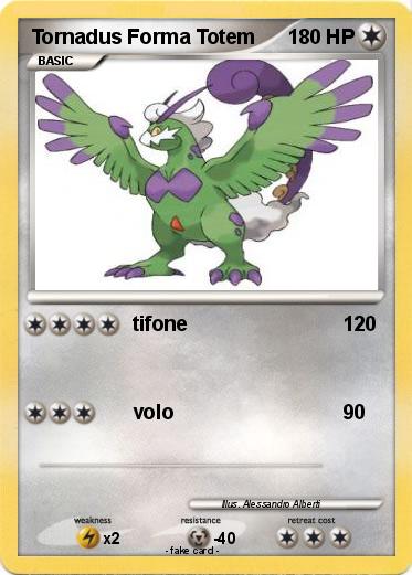 Pokemon Tornadus Forma Totem