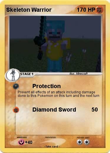 Pokemon Skeleton Warrior