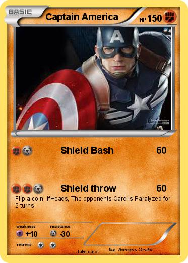 Pokemon Captain America