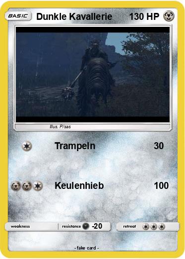 Pokemon Dunkle Kavallerie