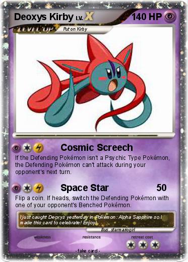 Pokemon Deoxys Kirby