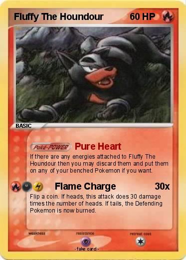 Pokemon Fluffy The Houndour