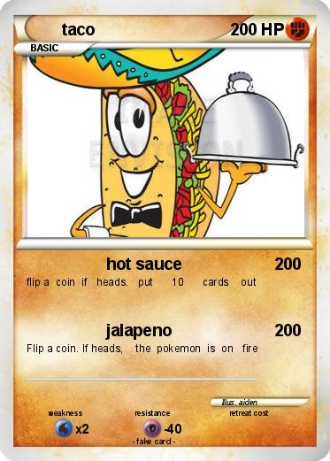 Pokemon taco