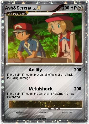 Pokemon Ash&Serena
