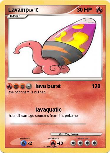 Pokemon Lavamp