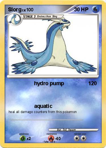 Pokemon Slorg Pokemon Slorg