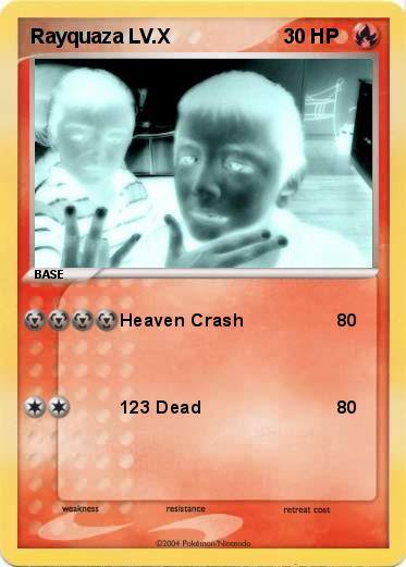 Pokemon Rayquaza LV.X