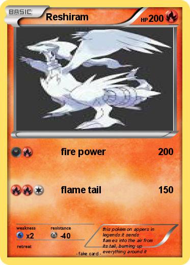 Pokemon Reshiram