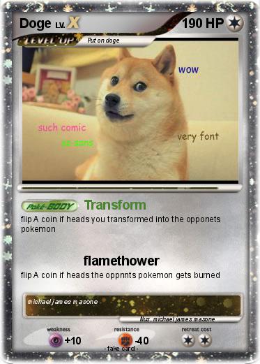 Pokemon Doge
