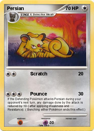 Pokemon Persian