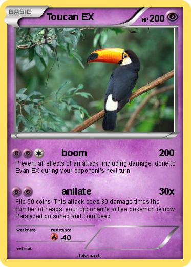 Pokemon Toucan EX