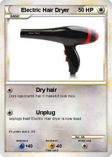 Pokemon Electric Hair Dryer