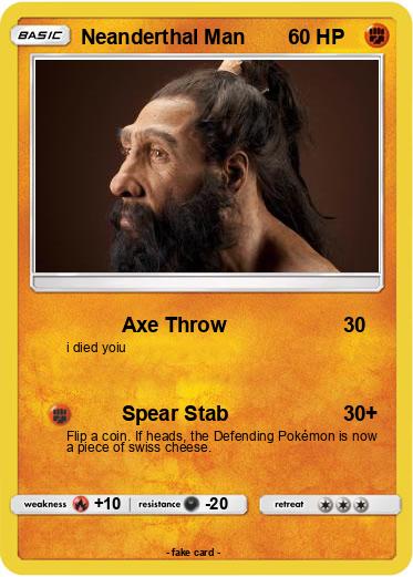 Pokemon Neanderthal Man