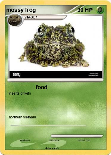 Pokemon mossy frog