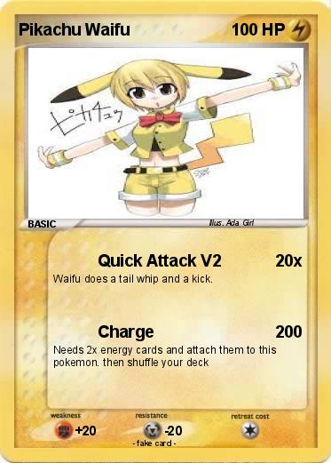 Pokemon Pikachu Waifu