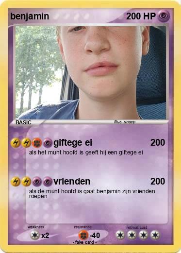 Pokemon benjamin