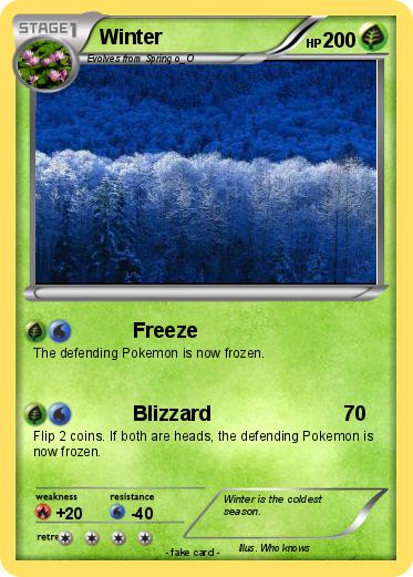 Pokemon Winter