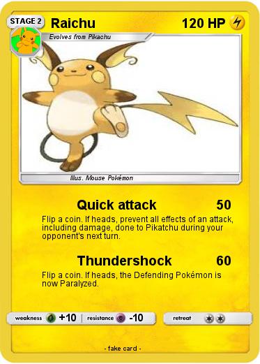 Pokemon Raichu