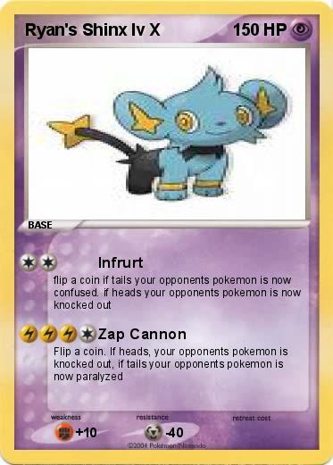 Pokemon Ryan's Shinx lv X