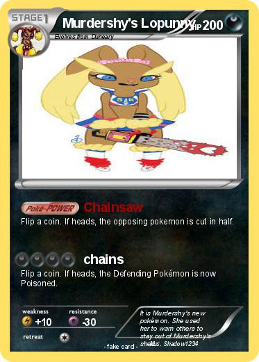 Pokemon Murdershy's Lopunny