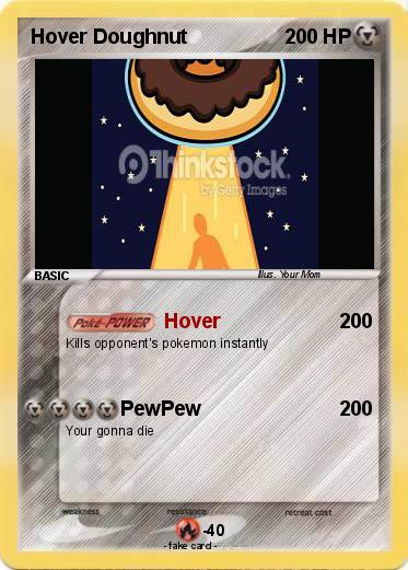 Pokemon Hover Doughnut