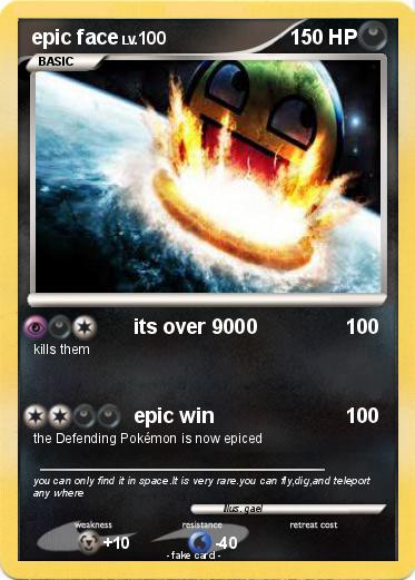 Pokemon epic face