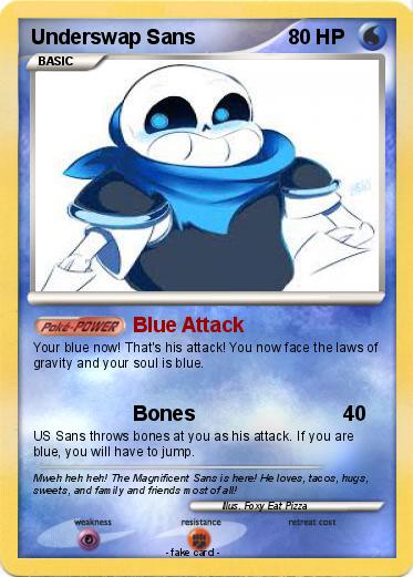 Pokemon Underswap Sans