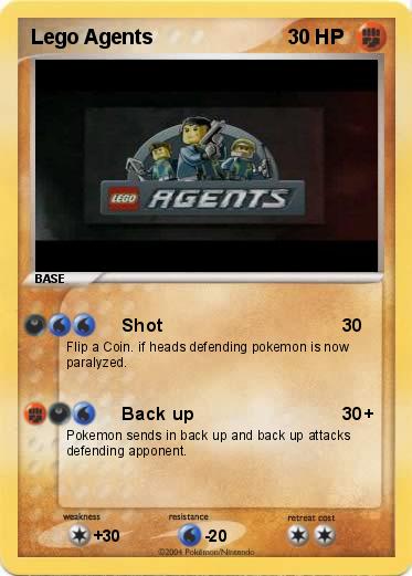 Pokemon Lego Agents