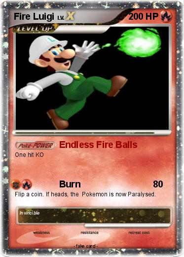 Pokemon Fire Luigi