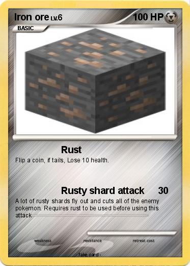 Pokemon Iron ore