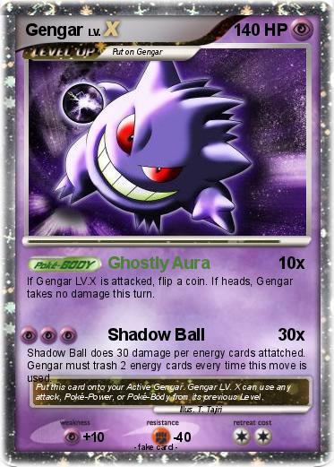 Pokemon Gengar