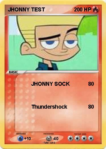 Pokemon JHONNY TEST
