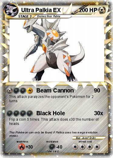 Pokemon Ultra Palkia EX