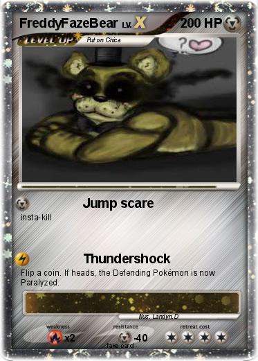 Pokemon FreddyFazeBear