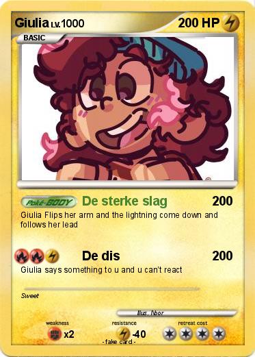 Pokemon Giulia