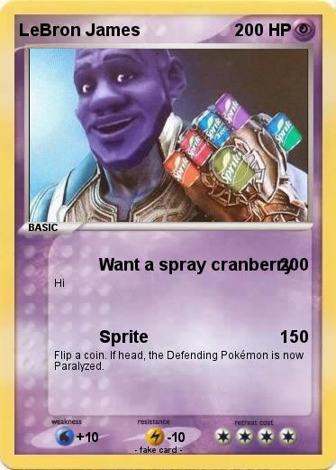 Pokemon LeBron James