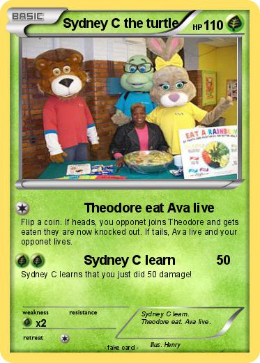 Pokemon Sydney C the turtle