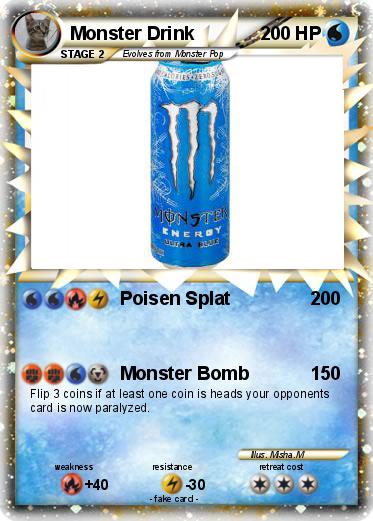 Pokemon Monster Drink