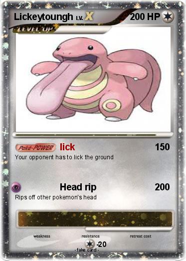 Pokemon Lickeytoungh