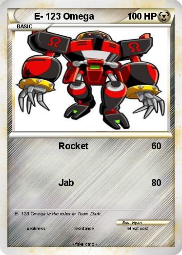 Pokemon E- 123 Omega