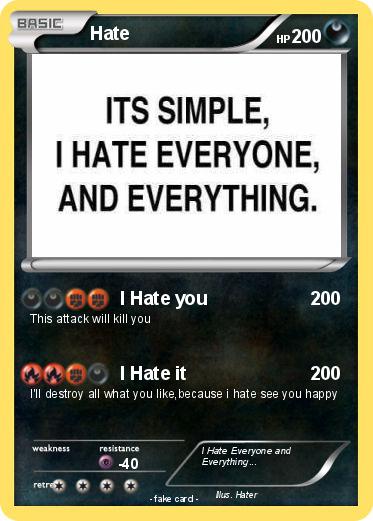 Pokemon Hate