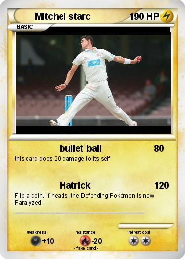 Pokemon Mitchel starc