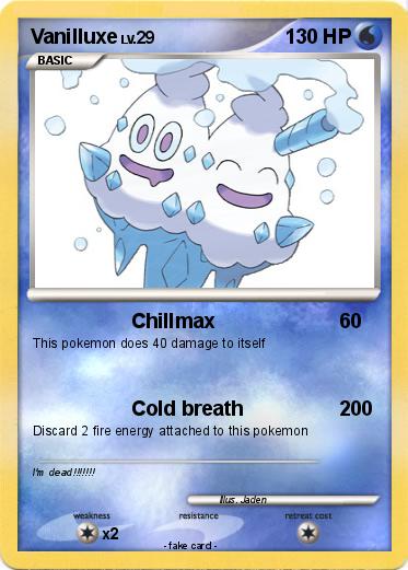 Pokemon Vanilluxe