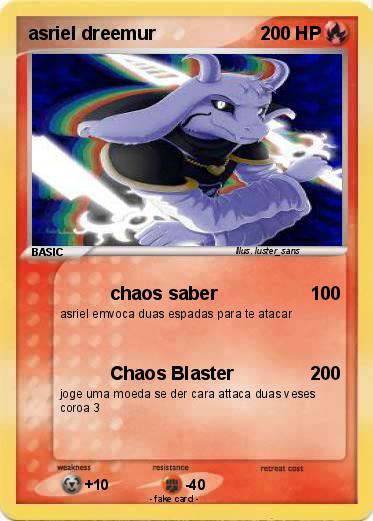 Pokemon asriel dreemur
